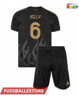Günstige Juventus Lloyd Kelly #6 3rd trikot Kinder 2026-27 Kurzarm (+ Kurze Hosen)